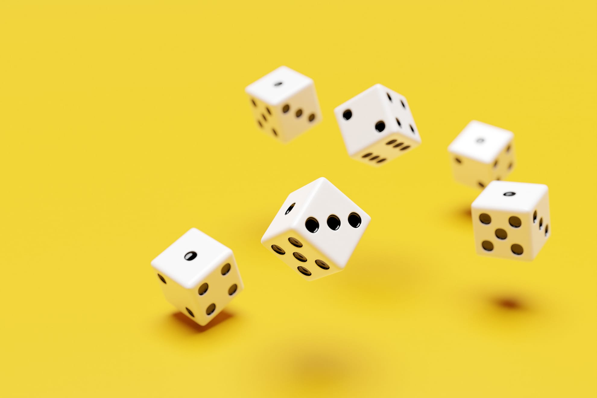 white-dice-fly-yellow-background-two-dice-casino-game-template-concept-casino-background